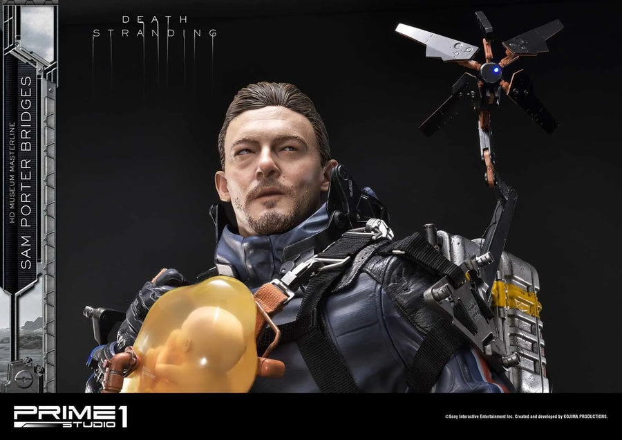 Sam Porter Bridges (Black Label Version) Death Stranding – Prime1Studio – ActionFigure Brasil