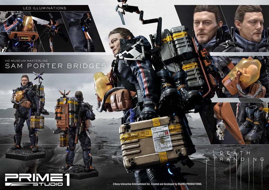 Sam Porter Bridges (Regular Version) Death Stranding – Prime1Studio – ActionFigure Brasil