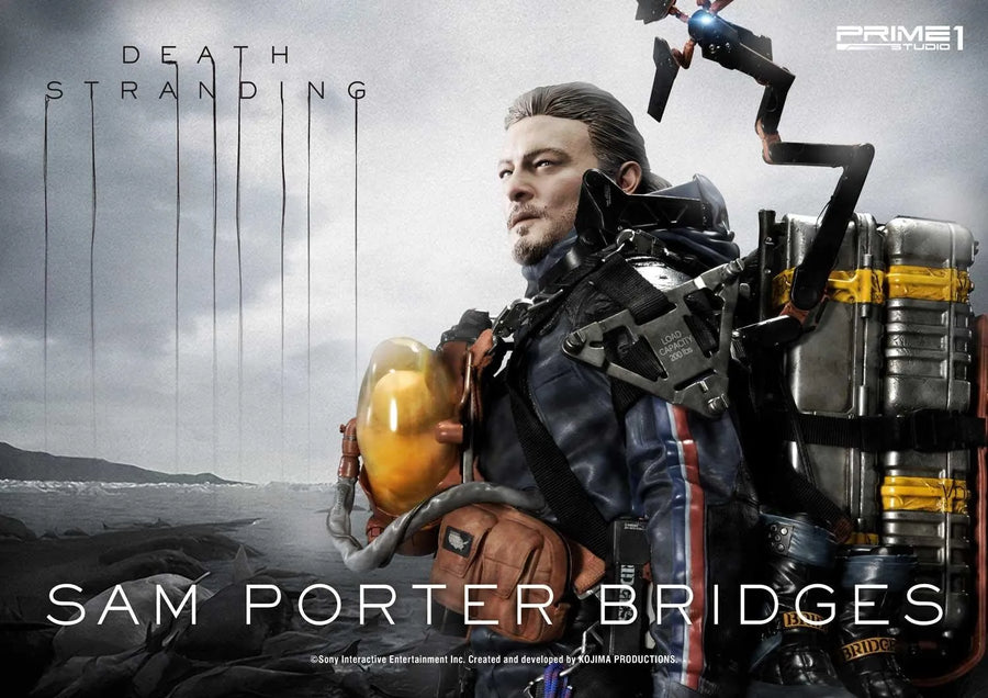 Sam Porter Bridges (Regular Version) Death Stranding – Prime1Studio – ActionFigure Brasil