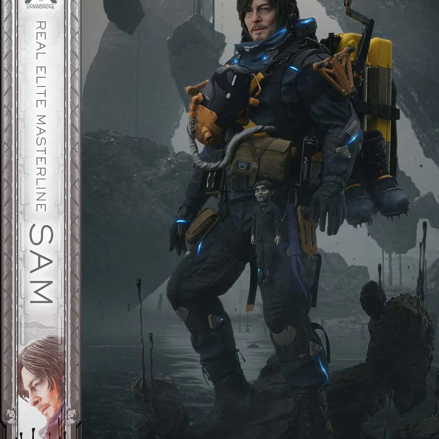 Sam (Regular Version) DEATH STRANDING 2: ON THE BEACH – Prime1Studio – ActionFigure Brasil
