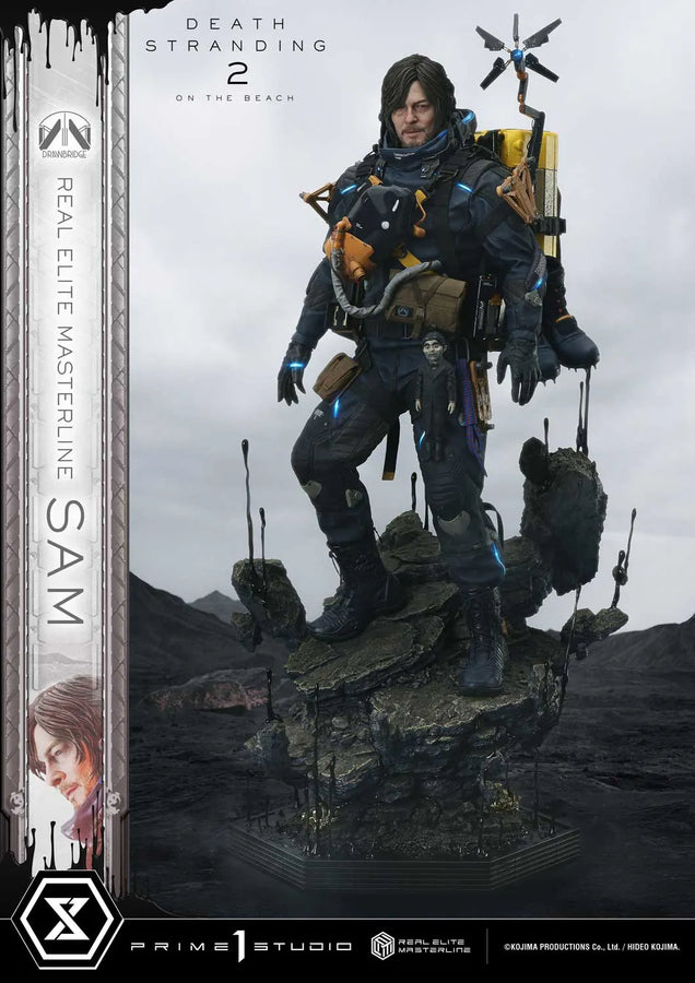 Sam (Regular Version) DEATH STRANDING 2: ON THE BEACH – Prime1Studio – ActionFigure Brasil