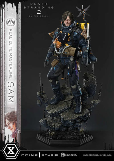 Sam (Regular Version) DEATH STRANDING 2: ON THE BEACH – Prime1Studio – ActionFigure Brasil