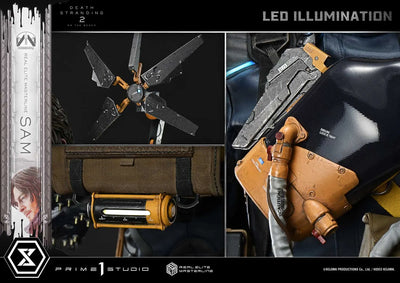 Sam (Regular Version) DEATH STRANDING 2: ON THE BEACH – Prime1Studio – ActionFigure Brasil