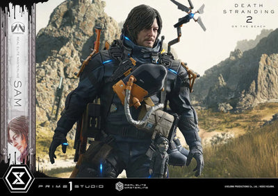 Sam (Regular Version) DEATH STRANDING 2: ON THE BEACH – Prime1Studio – ActionFigure Brasil