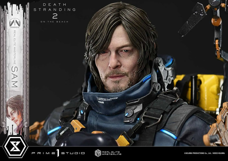 Sam (Regular Version) DEATH STRANDING 2: ON THE BEACH – Prime1Studio – ActionFigure Brasil
