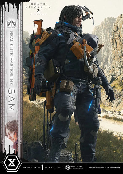 Sam (Regular Version) DEATH STRANDING 2: ON THE BEACH – Prime1Studio – ActionFigure Brasil