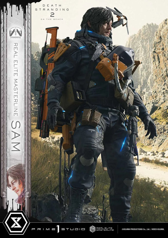 Sam (Regular Version) DEATH STRANDING 2: ON THE BEACH – Prime1Studio – ActionFigure Brasil