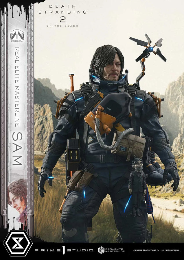 Sam (Regular Version) DEATH STRANDING 2: ON THE BEACH – Prime1Studio – ActionFigure Brasil