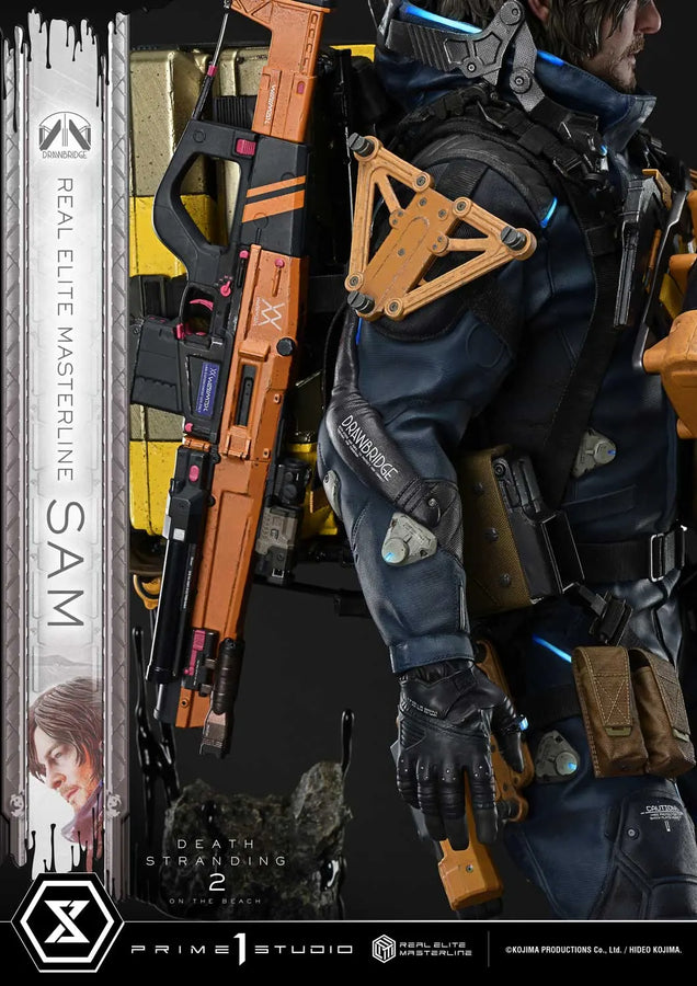 Sam (Regular Version) DEATH STRANDING 2: ON THE BEACH – Prime1Studio – ActionFigure Brasil