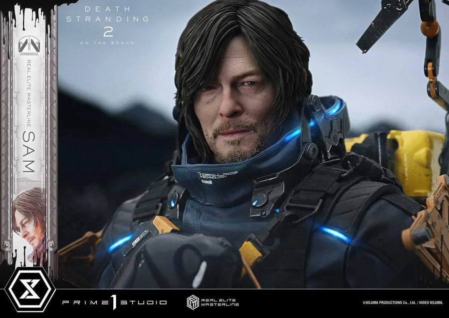 Sam (Regular Version) DEATH STRANDING 2: ON THE BEACH – Prime1Studio – ActionFigure Brasil