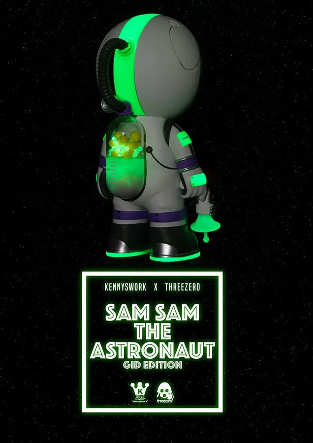 Sam Sam the Astronaut (GID Edition) – Threezero – ActionFigure Brasil