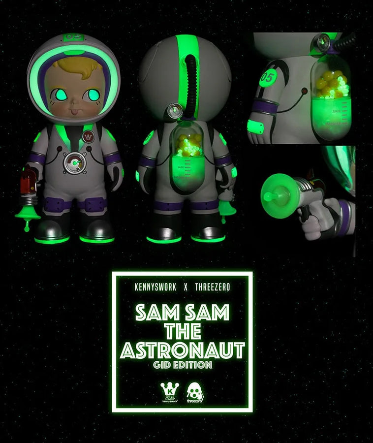 Sam Sam the Astronaut (GID Edition) – Threezero – ActionFigure Brasil