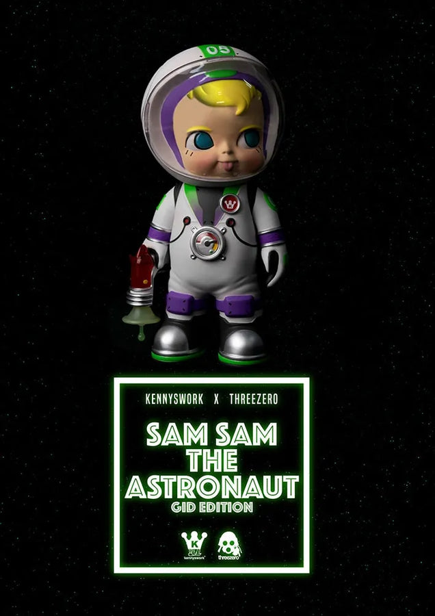 Sam Sam the Astronaut (GID Edition) – Threezero – ActionFigure Brasil