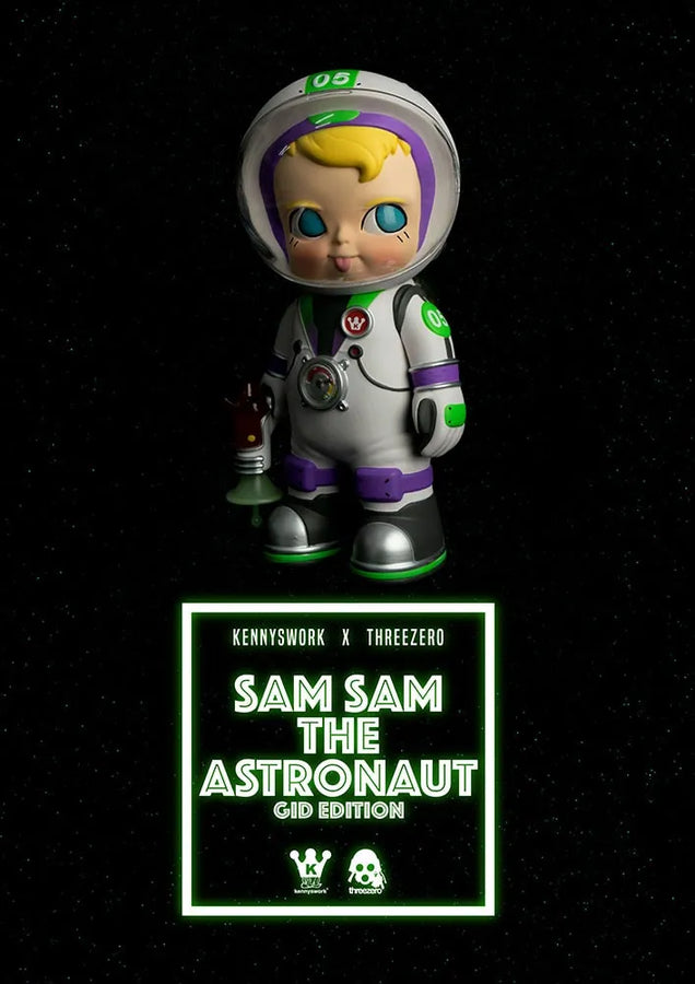 Sam Sam the Astronaut (GID Edition) – Threezero – ActionFigure Brasil