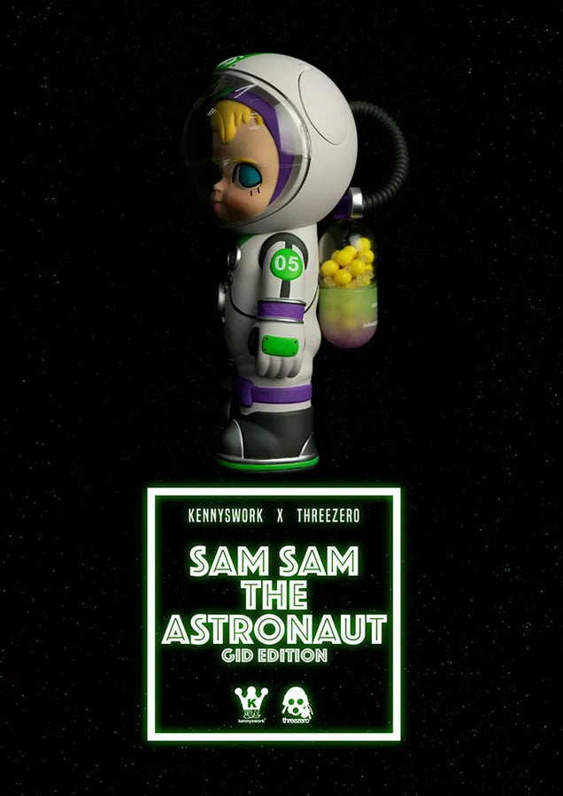 Sam Sam the Astronaut (GID Edition) – Threezero – ActionFigure Brasil