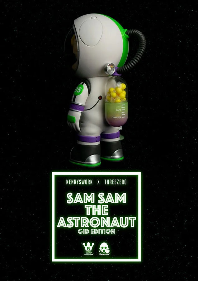 Sam Sam the Astronaut (GID Edition) – Threezero – ActionFigure Brasil