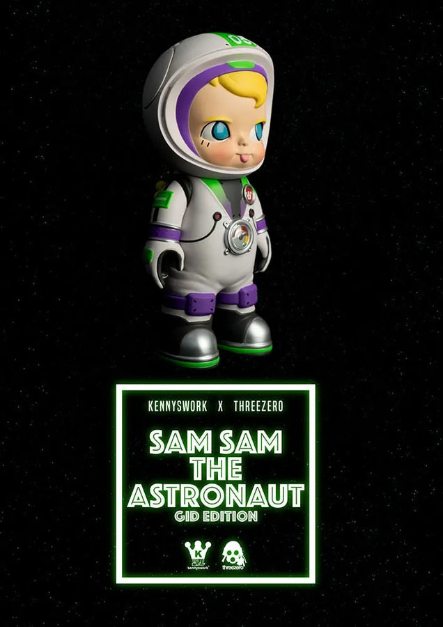 Sam Sam the Astronaut (GID Edition) – Threezero – ActionFigure Brasil