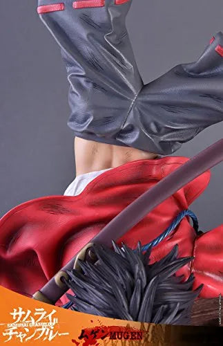 Samurai Champloo - Mugen - 1/4 - Regular Edition (First 4 Figures)ㅤ – First 4 Figures As Manufacturer – ActionFigure Brasil — com base expositora