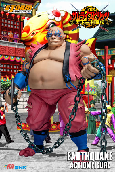 Samurai Spirits - Tenkaichiken Kyakuden - Earthquake (Storm Collectibles)ㅤ – Storm Collectibles – ActionFigureBrasil — acessórios