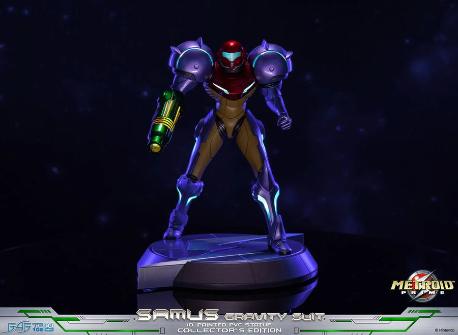 Samus Gravity Suit (Collector's Edition) - LIMITED EDITION – First 4 Figures – ActionFigure Brasil