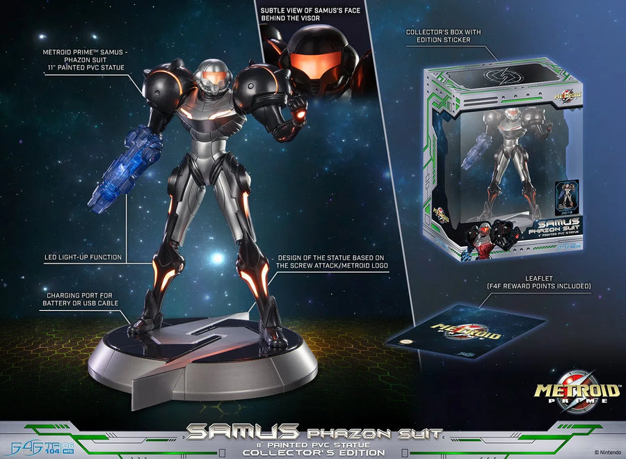 Samus Phazon Suit (Collector's Edition - LIMITED EDITION – First 4 Figures – ActionFigure Brasil
