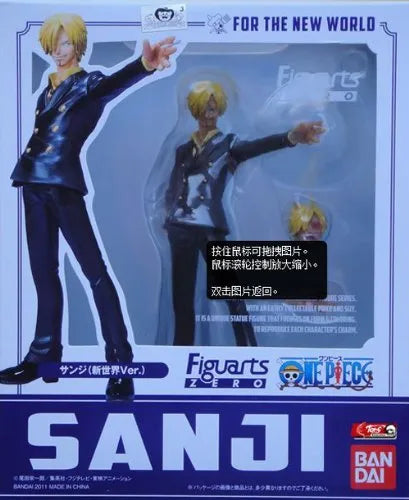 Sanji Figuarts Zero | The New Worldㅤ – Bandai – ActionFigure Brasil