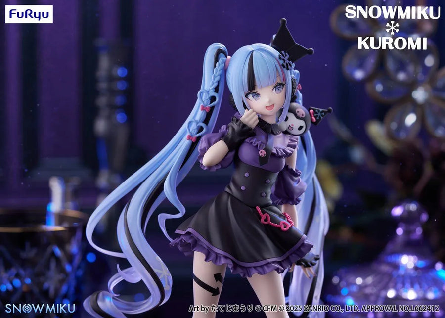 Sanrio Characters - Vocaloid - Hatsune Miku - Kuromi - Trio-Try-iT Figure (FuRyu)ㅤ – FuRyu – ActionFigure Brasil