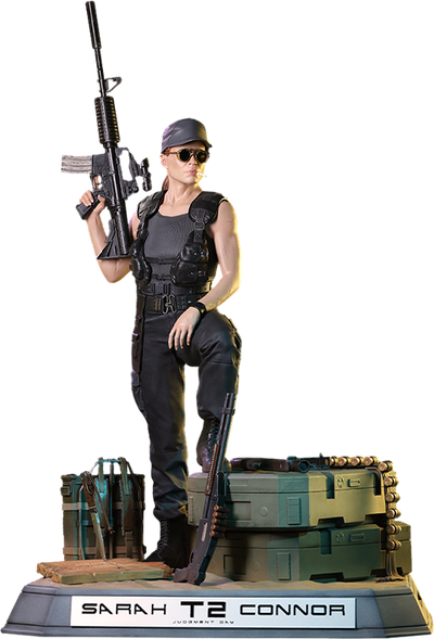 Sarah Connor - LIMITED EDITION: 250 (Exclusive) – DarkSide Collectibles Studio – ActionFigure Brasil — ângulo diferente