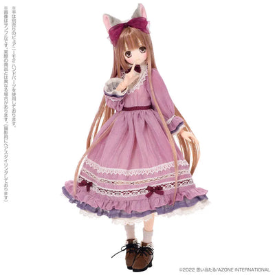 Sarah's a la Mode Sarah - meow x meow a la mode - Secret Story - Violet Lilac ver. (Azone)ㅤ – Azone – ActionFigure Brasil — close