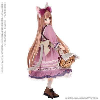 Sarah's a la Mode Sarah - meow x meow a la mode - Secret Story - Violet Lilac ver. (Azone)ㅤ – Azone International – ActionFigureBrasil — embalagem