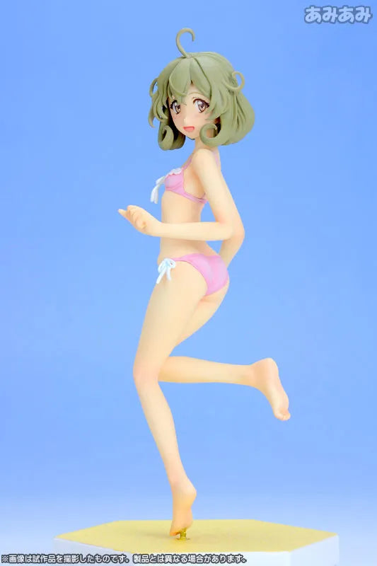 Sasami-san@Ganbaranai - Tsukuyomi Sasami - Beach Queens - 1/10 - Swimsuit ver. (Wave)ㅤ – Wave – ActionFigure Brasil