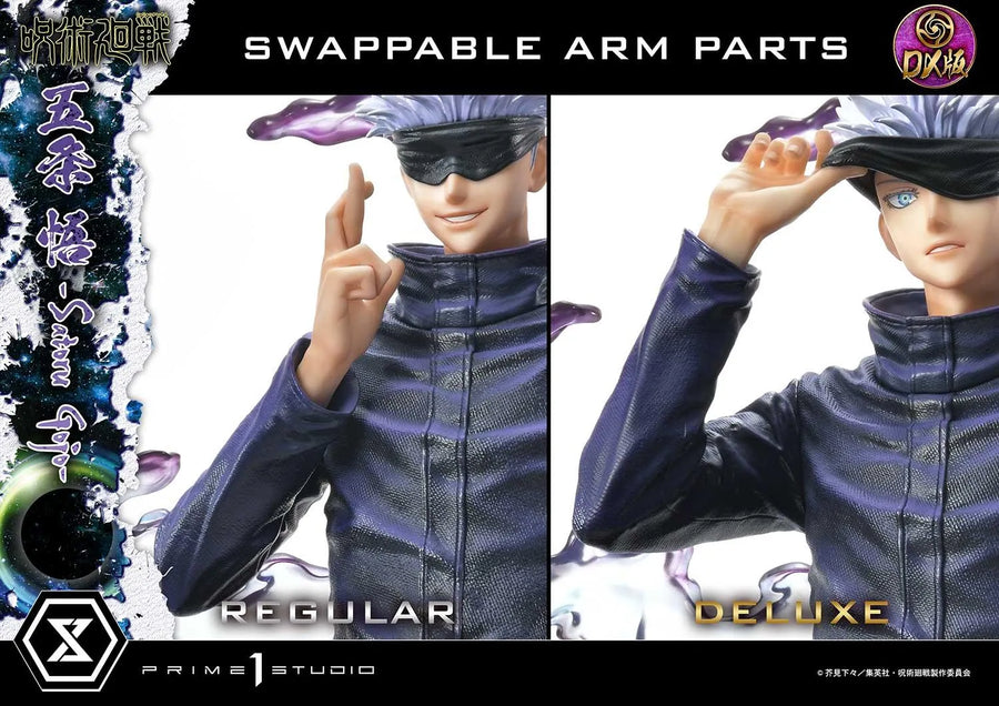 Satoru Gojo (Deluxe Bonus Version) Jujutsu Kaisen – Prime1Studio – ActionFigure Brasil