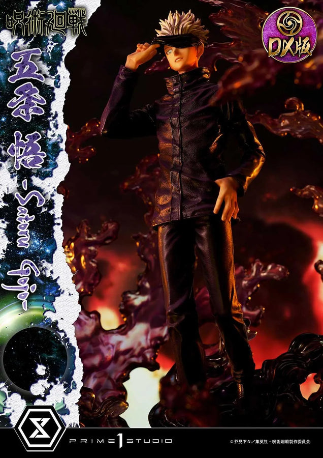 Satoru Gojo (Deluxe Bonus Version) Jujutsu Kaisen – Prime1Studio – ActionFigure Brasil