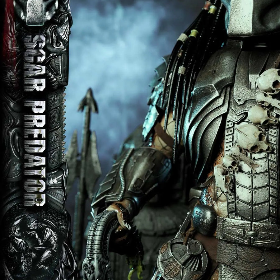 Scar Predator (Deluxe Bonus Version) Ailen vs.Predator – Prime1Studio – ActionFigure Brasil