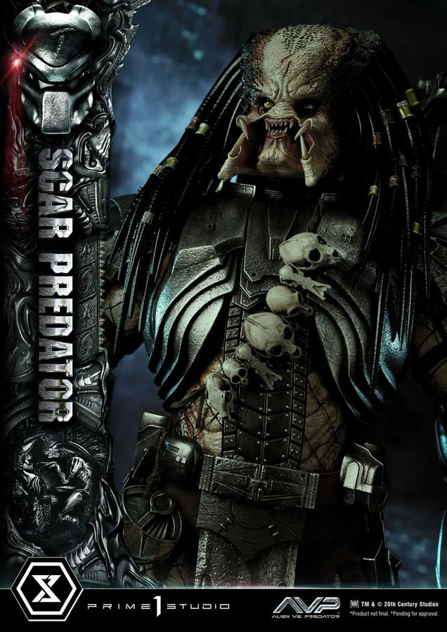 Scar Predator (Deluxe Bonus Version) Ailen vs.Predator – Prime1Studio – ActionFigure Brasil