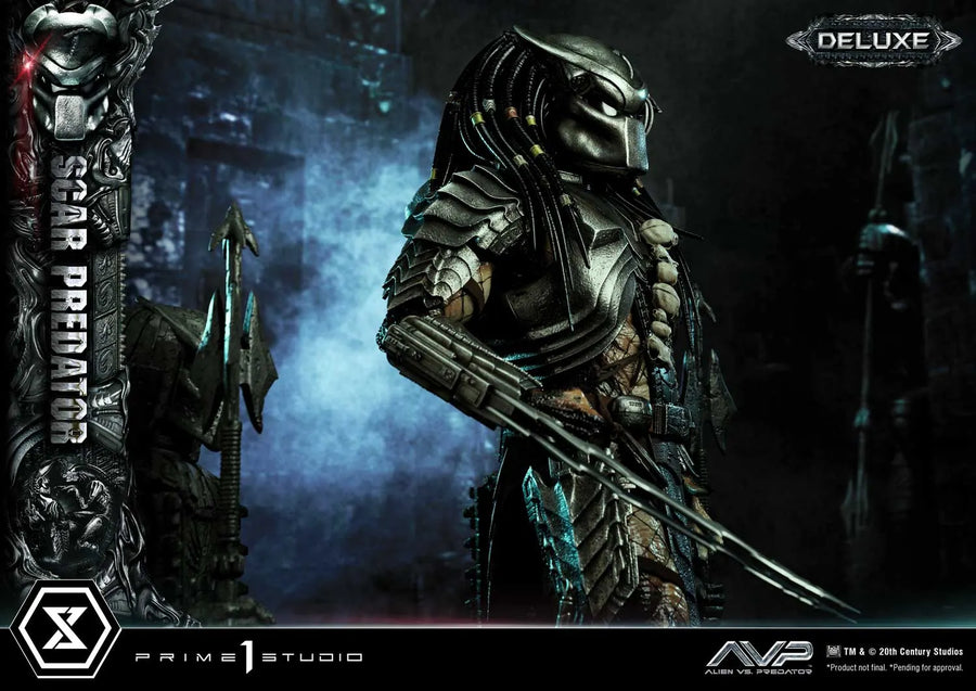 Scar Predator (Deluxe Bonus Version) Ailen vs.Predator – Prime1Studio – ActionFigure Brasil