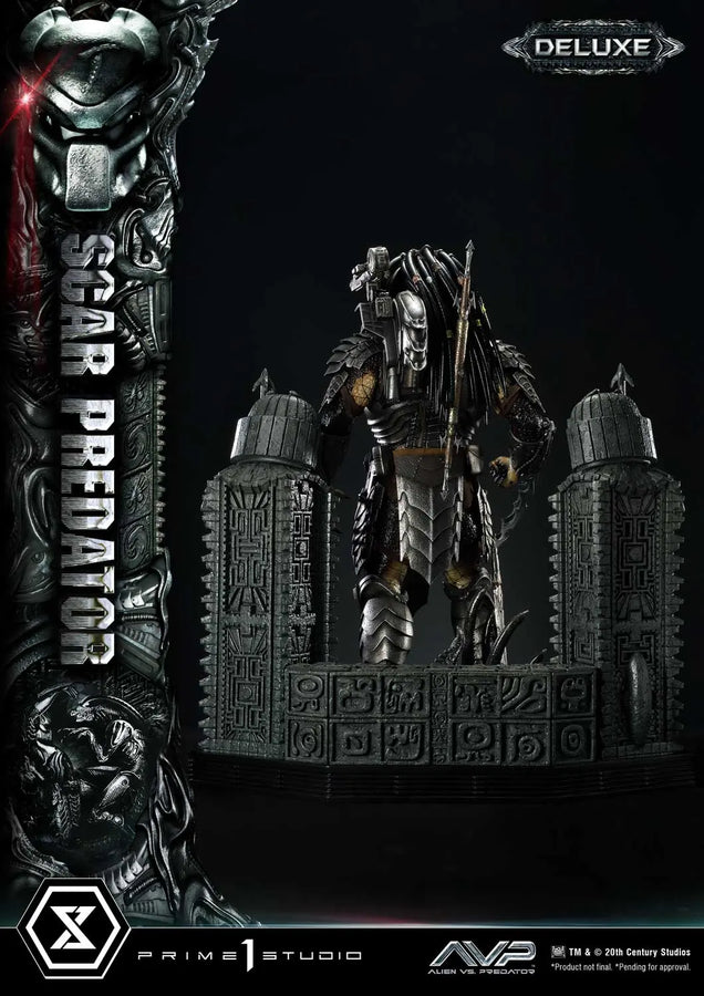 Scar Predator (Deluxe Bonus Version) Ailen vs.Predator – Prime1Studio – ActionFigure Brasil
