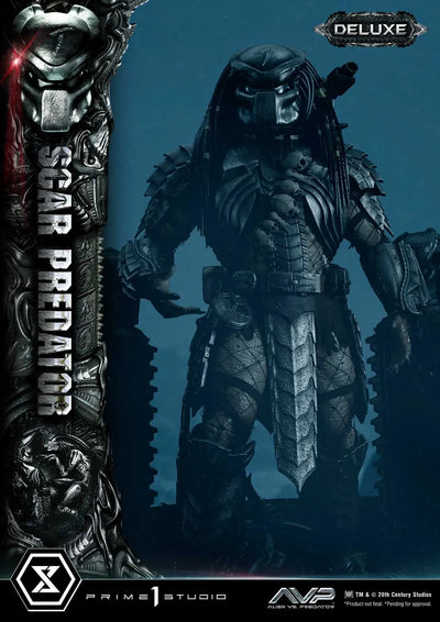 Scar Predator (Deluxe Bonus Version) Ailen vs.Predator – Prime1Studio – ActionFigure Brasil