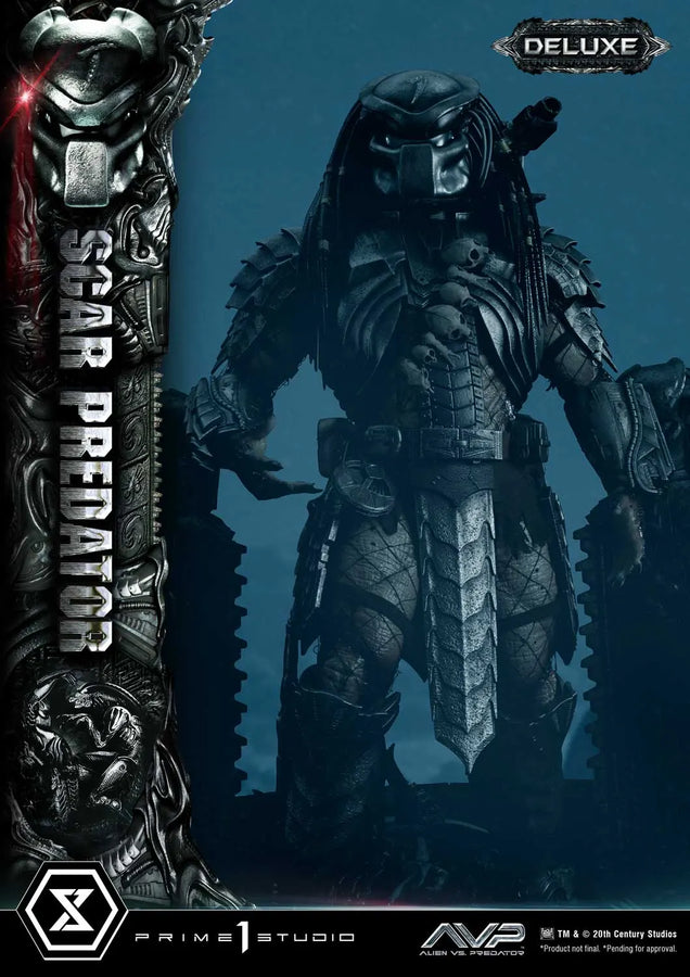 Scar Predator (Deluxe Bonus Version) Ailen vs.Predator – Prime1Studio – ActionFigure Brasil