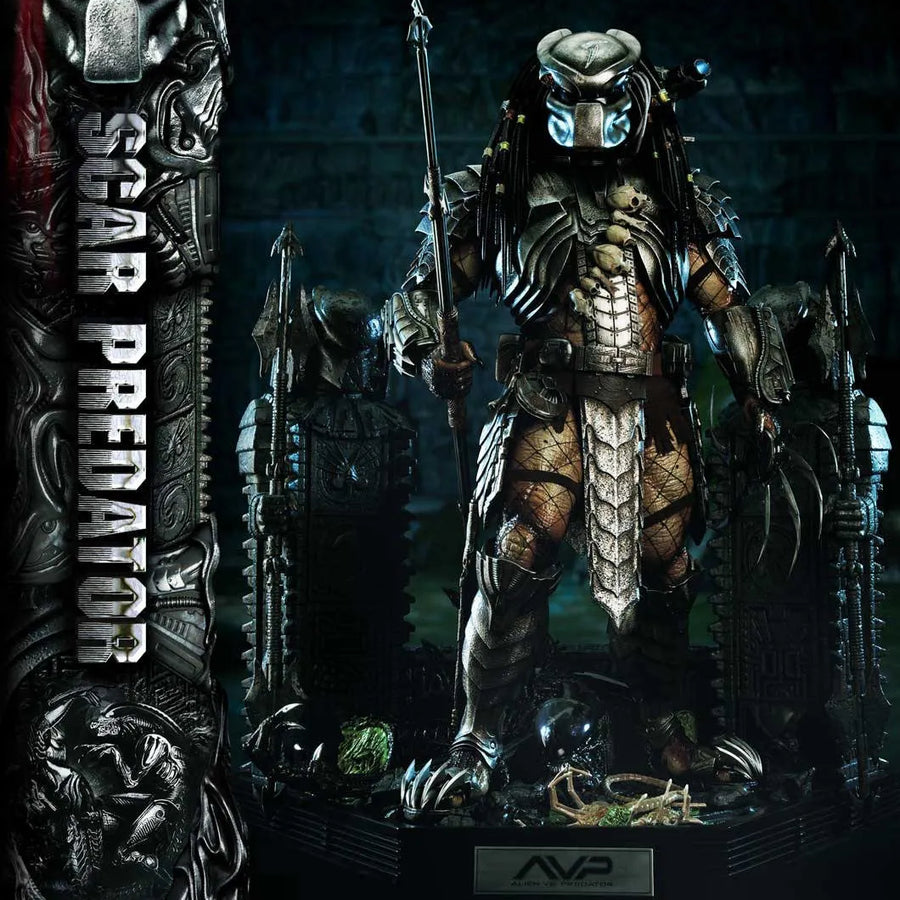 Scar Predator (Deluxe Bonus Version) - LIMITED EDITION: TBD (Deluxe Bonus Version) – Prime 1 Studio – ActionFigure Brasil