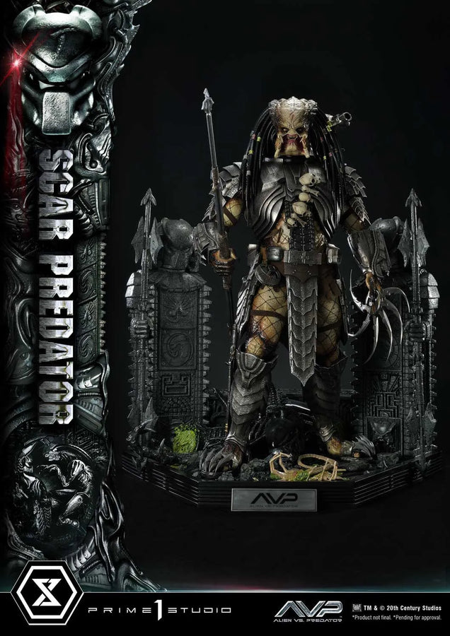 Scar Predator (Deluxe Bonus Version) - LIMITED EDITION: TBD (Deluxe Bonus Version) – Prime 1 Studio – ActionFigure Brasil