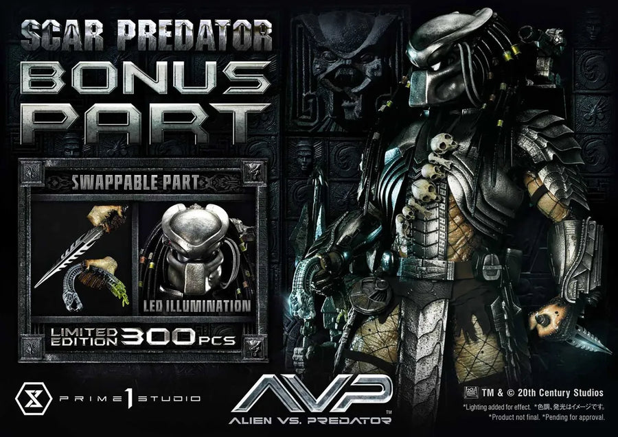 Scar Predator (Deluxe Bonus Version) - LIMITED EDITION: TBD (Deluxe Bonus Version) – Prime 1 Studio – ActionFigure Brasil