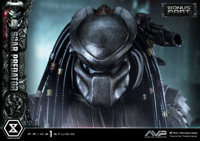 Scar Predator (Deluxe Bonus Version) - LIMITED EDITION: TBD (Deluxe Bonus Version) – Prime 1 Studio – ActionFigure Brasil — acessórios