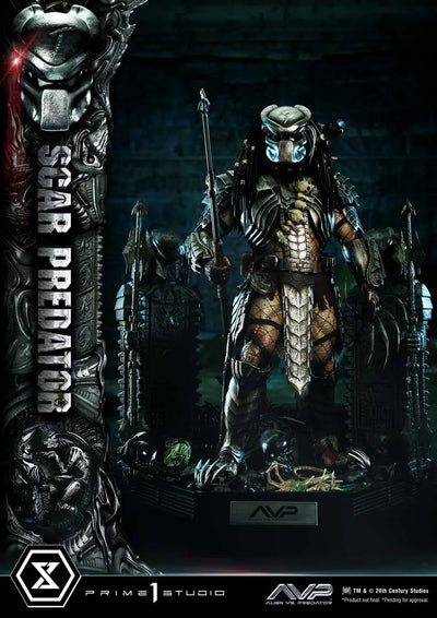 Scar Predator (Regular Version) Ailen vs.Predator – Prime1Studio – ActionFigure Brasil