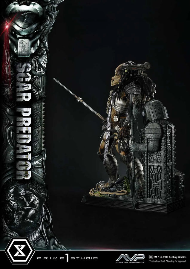 Scar Predator (Regular Version) Ailen vs.Predator – Prime1Studio – ActionFigure Brasil
