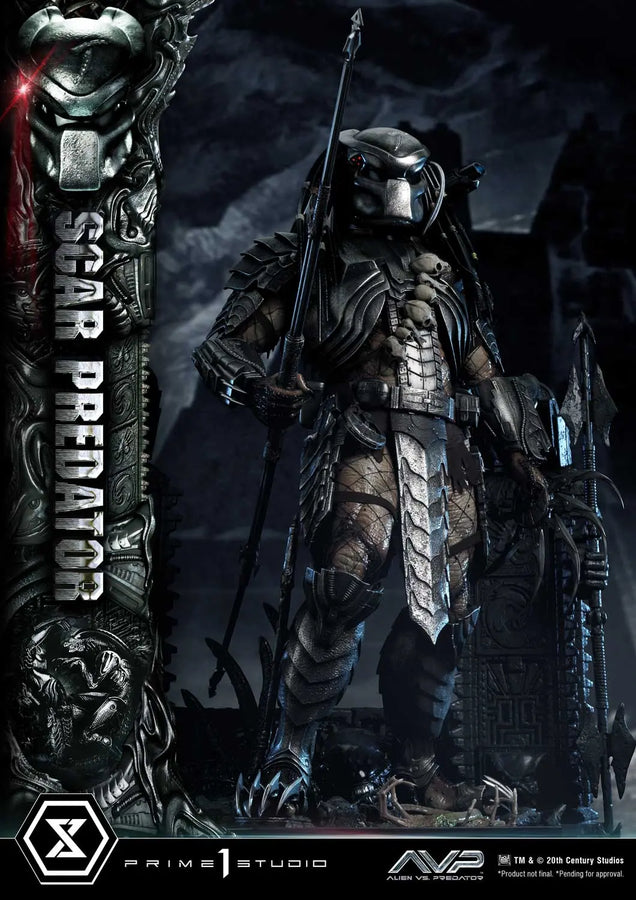 Scar Predator (Regular Version) Ailen vs.Predator – Prime1Studio – ActionFigure Brasil