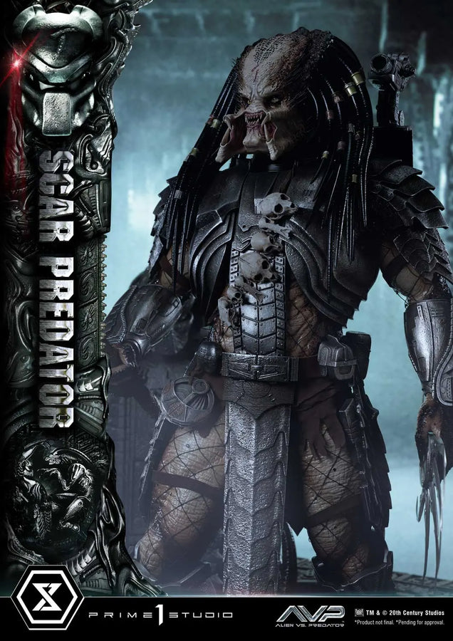 Scar Predator (Regular Version) Ailen vs.Predator – Prime1Studio – ActionFigure Brasil
