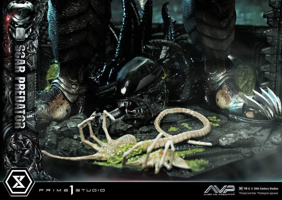 Scar Predator (Regular Version) Ailen vs.Predator – Prime1Studio – ActionFigure Brasil