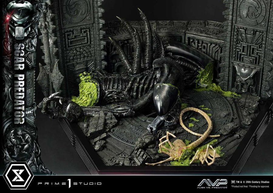 Scar Predator (Regular Version) Ailen vs.Predator – Prime1Studio – ActionFigure Brasil