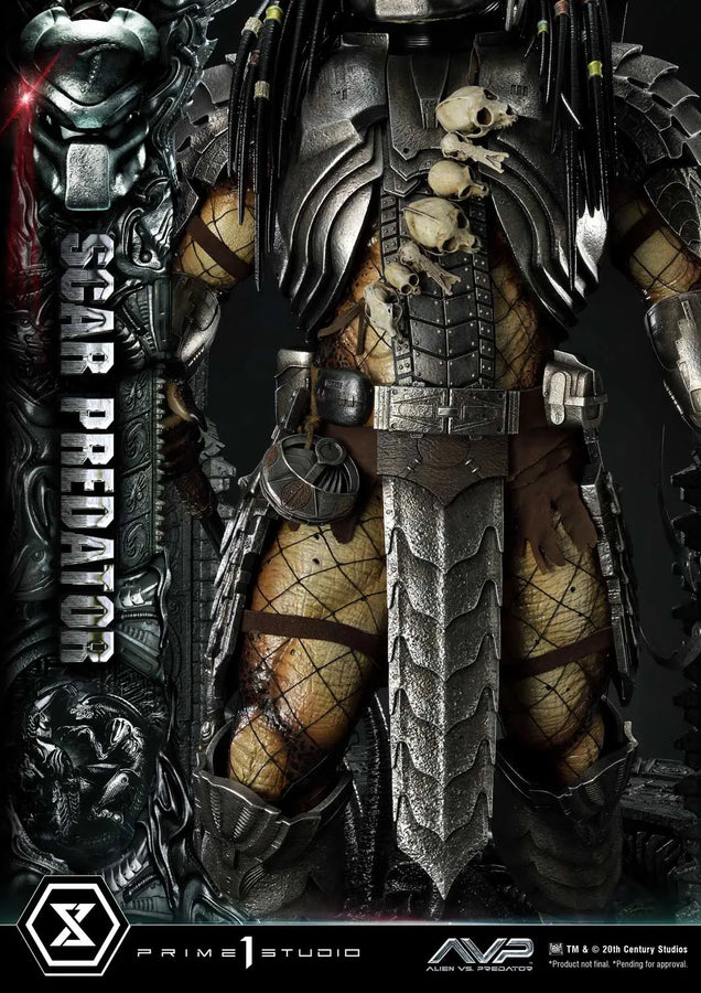 Scar Predator (Regular Version) Ailen vs.Predator – Prime1Studio – ActionFigure Brasil